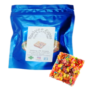 FRUITY PEBBLES KRISPY TREATS 250 MG